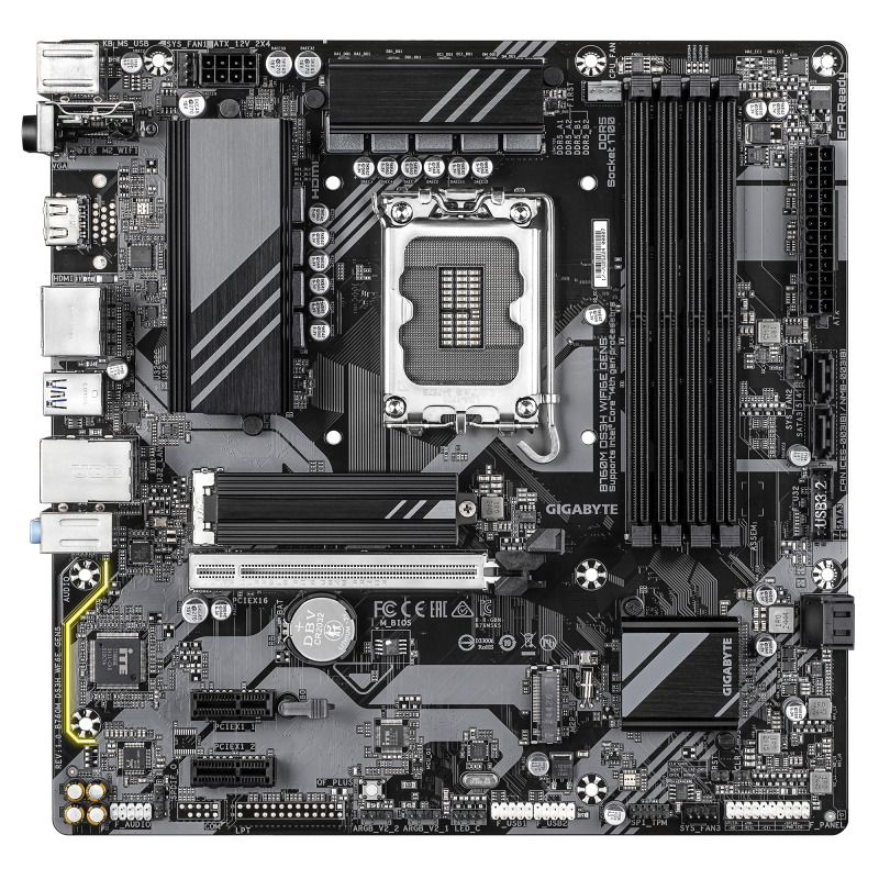 Motherboard GIGABYTE B760M DS3H WF6E GEN5    image 3